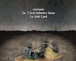 7.5cm Infantry Gun Platoon (Mid War x2 Guns)