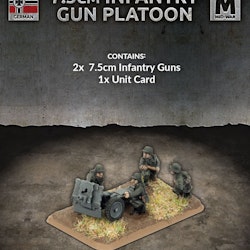 7.5cm Infantry Gun Platoon (Mid War x2 Guns)