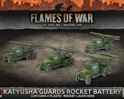 Katyusha Guards Rocket Battery (Mid War x4 Tanks Plastic)