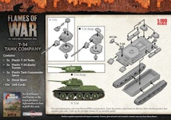 T-34 Tank Company (Mid War x5 Tanks Plastic)