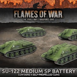 SU-122 Medium SP Battery (Mid War x4 Tanks)