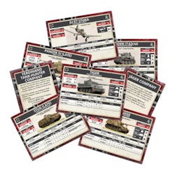 German Eastern Front Unit and Command Cards