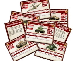 Soviet Eastern Front Unit and Command Cards
