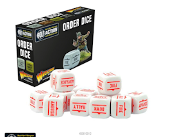 Bolt Action: Orders Dice Pack - White