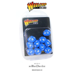 D10 dice pack - Blue (10)