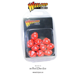 D10 dice pack Red (10)