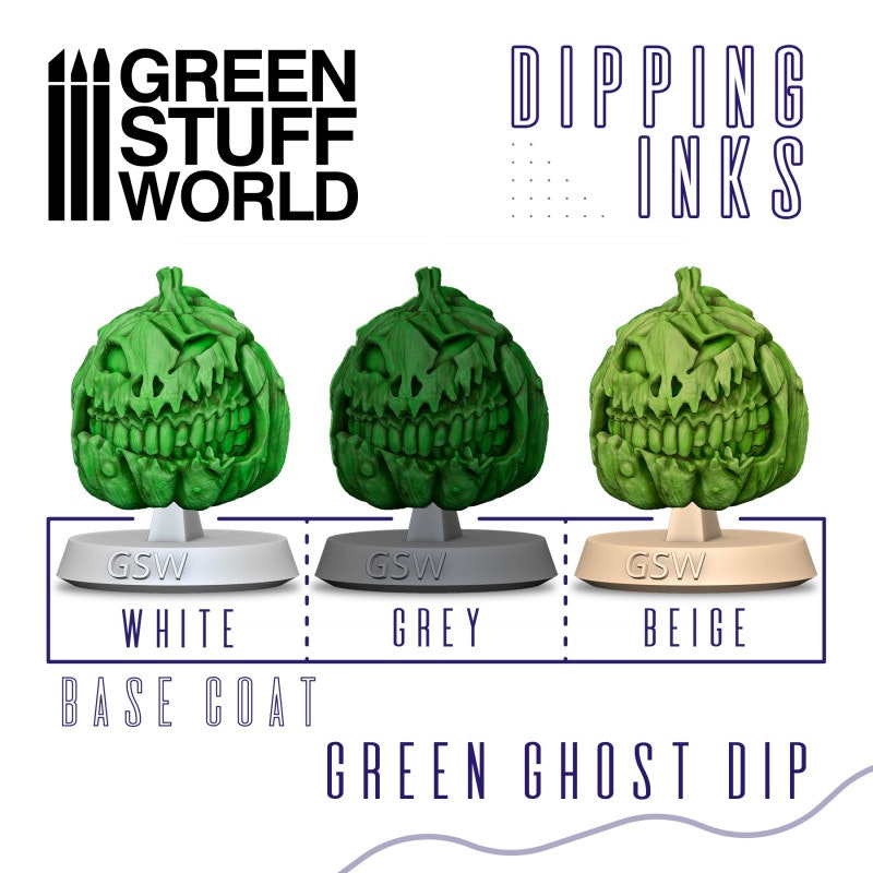 Dipping ink 60 ml - GREEN GHOST DIP