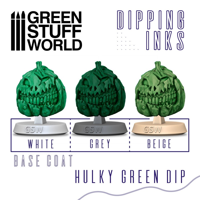 Dipping ink 60 ml - HULKY GREEN DIP