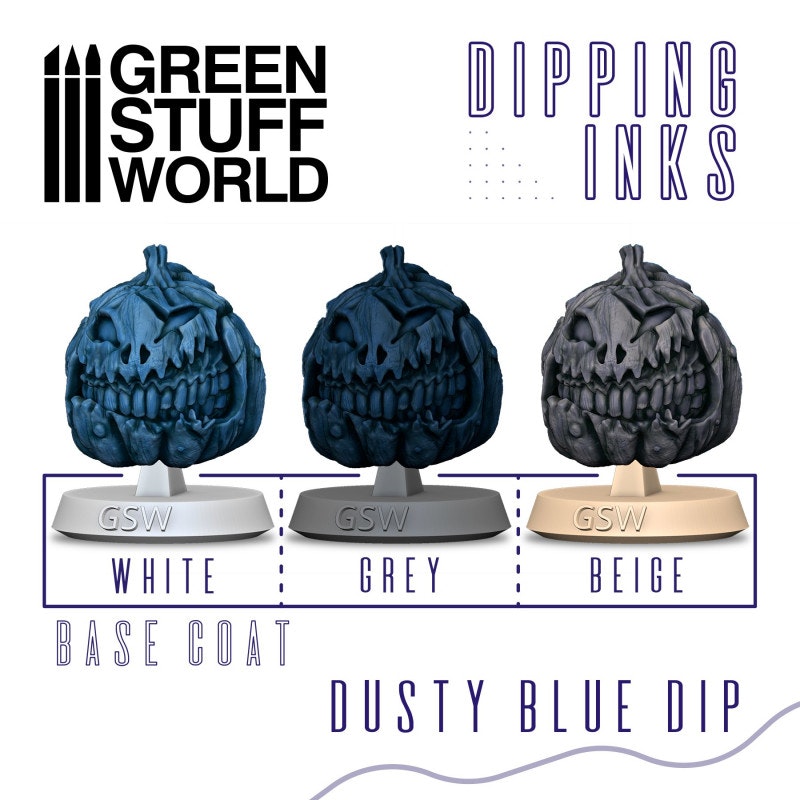 Dipping ink 60 ml - DUSTY BLUE DIP