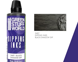 Dipping ink 60 ml - BLACK GREY SHADOW DIP