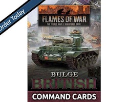 Bulge: British Command Cards (58x Cards)