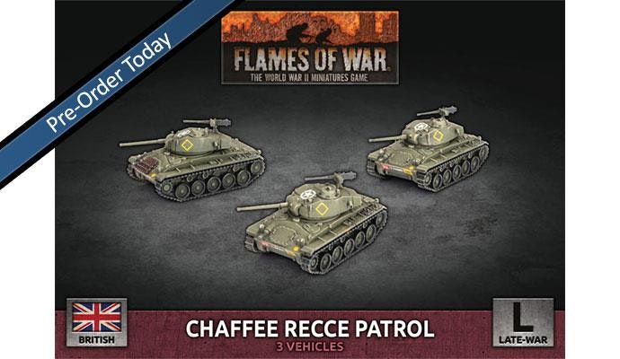 Chaffee Recce Patrol (3x Plastic)