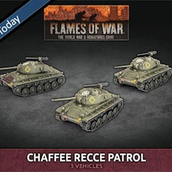 Chaffee Recce Patrol (3x Plastic)