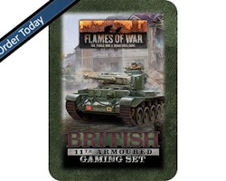 British 11th Armoured Tin (x20 Tokens, x2 Objectives, x16 Dice)