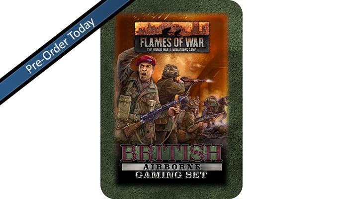 British Airborne Tin (x20 Tokens, x2 Objectives, x16 Dice)