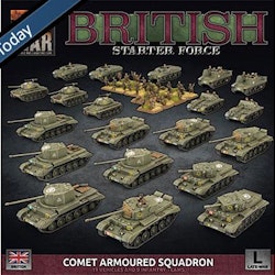 British Comet Armoured Squadron (Plastic)