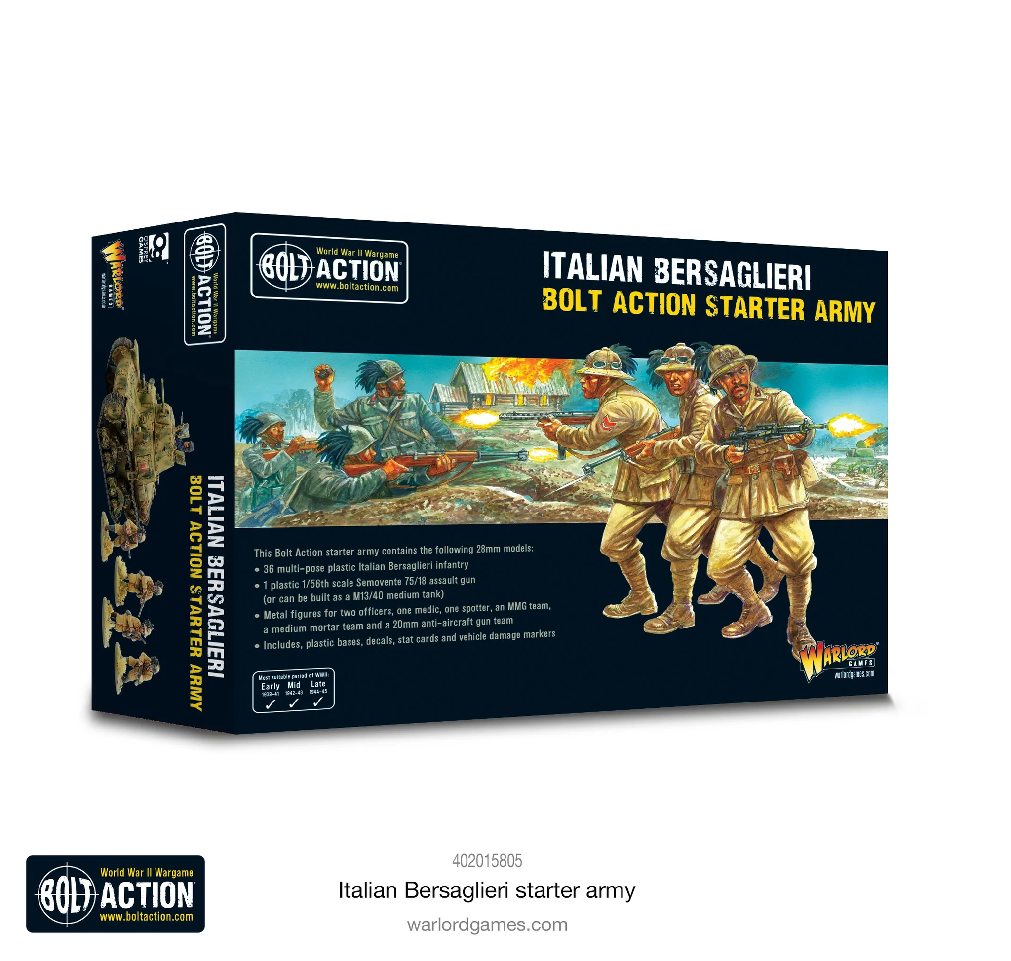 Bolt Action: Italian Bersaglieri Starter Army