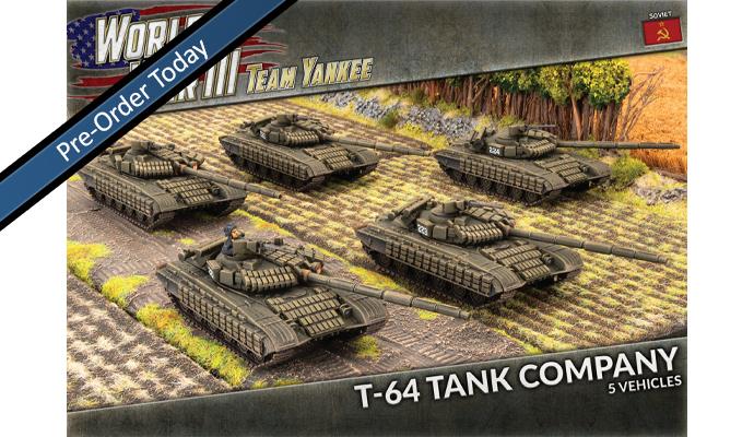 T-64 Tank Company (x5 Plastic)