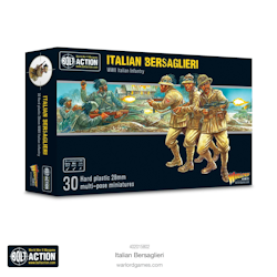 Italian Bersaglieri plastic boxed set