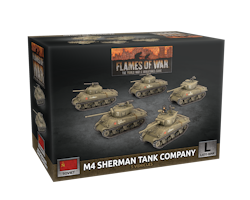 M4 Sherman Tank Company (x5 Plastic)