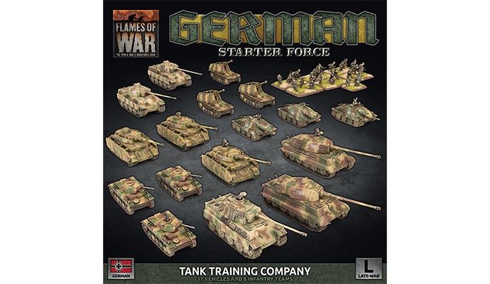 German Tank Training Company (Plastic)