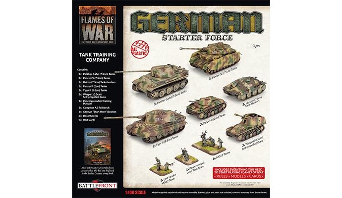 German Tank Training Company (Plastic)