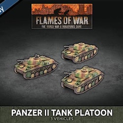 Panzer II Tank Platoon (x3 Plastic)