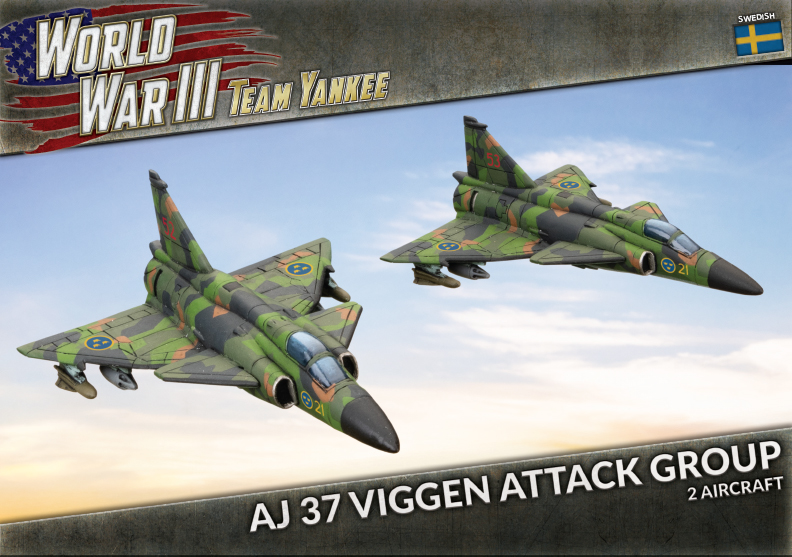 AJ 37 Viggen Attack Group (x2)