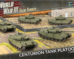 Centurion Tank Platoon (x5 Plastic)