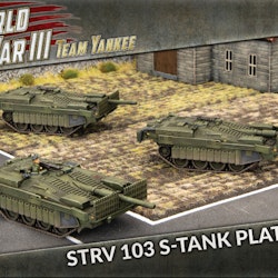 Strv 103 S-tank Platoon (x3 Plastic)