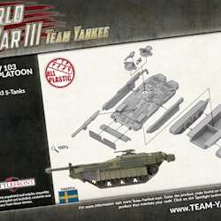 Strv 103 S-tank Platoon (x3 Plastic)