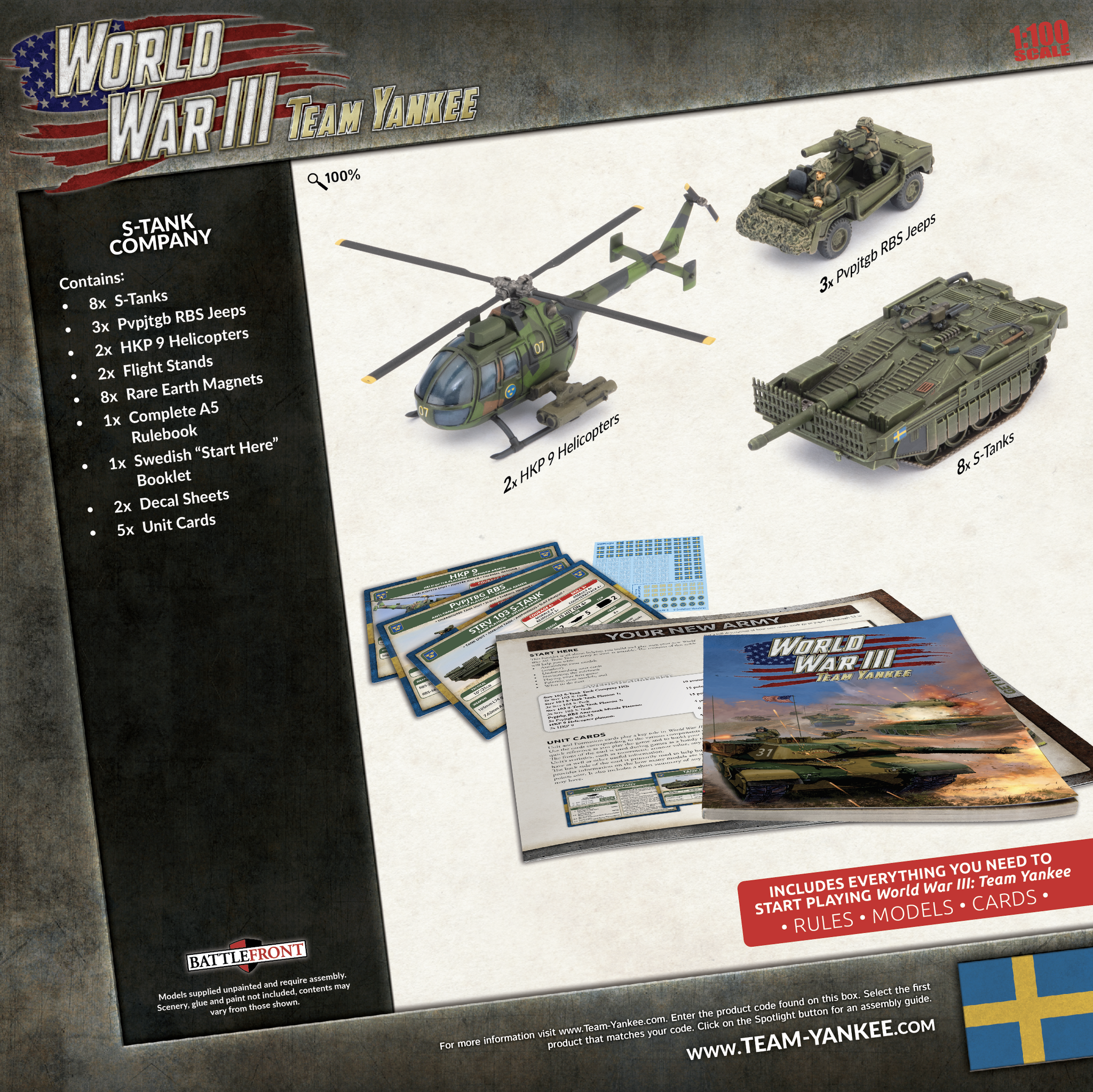 Swedish S-Tank Company Starter Force