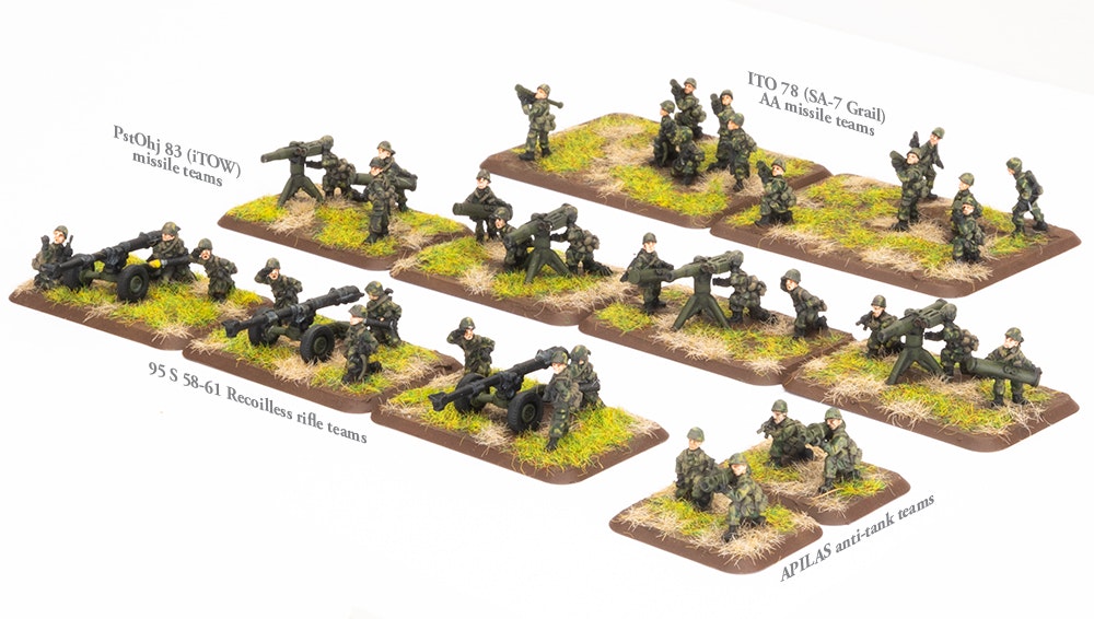 Weapons Platoons (x38 figures)