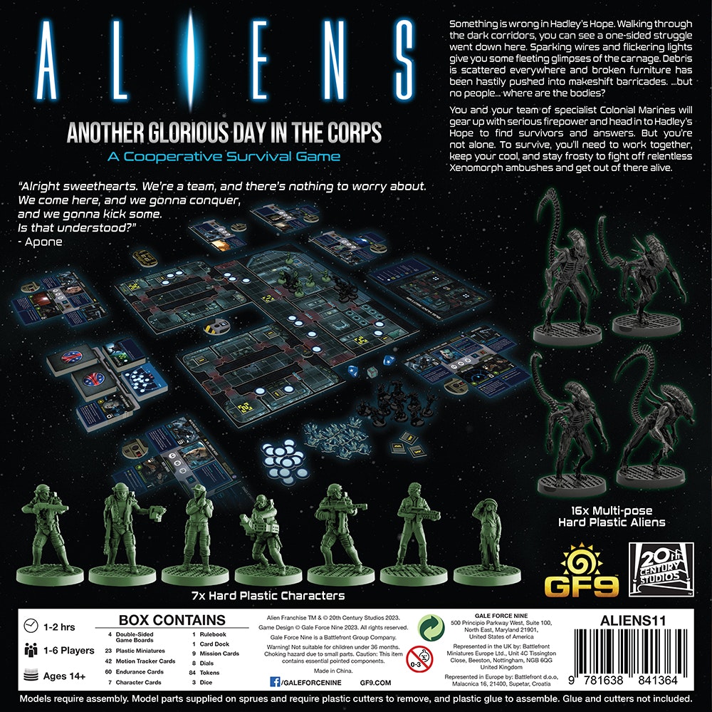 Aliens: Another Glorious Day In The Corps - Updated Edition