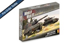Belgian Unit Card Pack (33 x Cards)