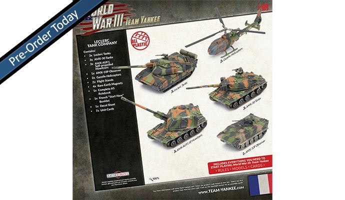 French Leclerc Tank Company Starter Force