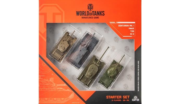 World of Tanks Starter Set (Maus, T29, IS-3, Centurion)