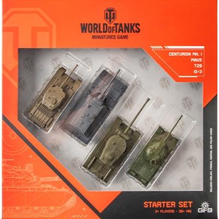 World of Tanks Starter Set (Maus, T29, IS-3, Centurion)