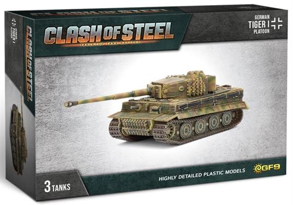 Tiger I Platoon (x3 Plastic)