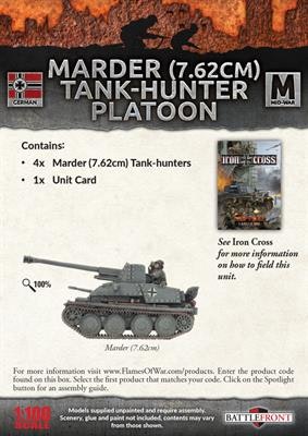 Marder (7.62 cm) Tank Hunter Platoon (Mid War x4 Tanks)