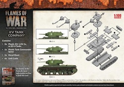 KV Tank Company (Mid War x5 Tanks Plastic)