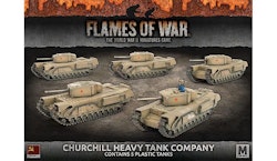 Churchill Guards Heavy Tank Company (Mid War x5 Tanks Plastic)