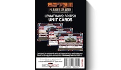 Late War Leviathans: British Unit Cards