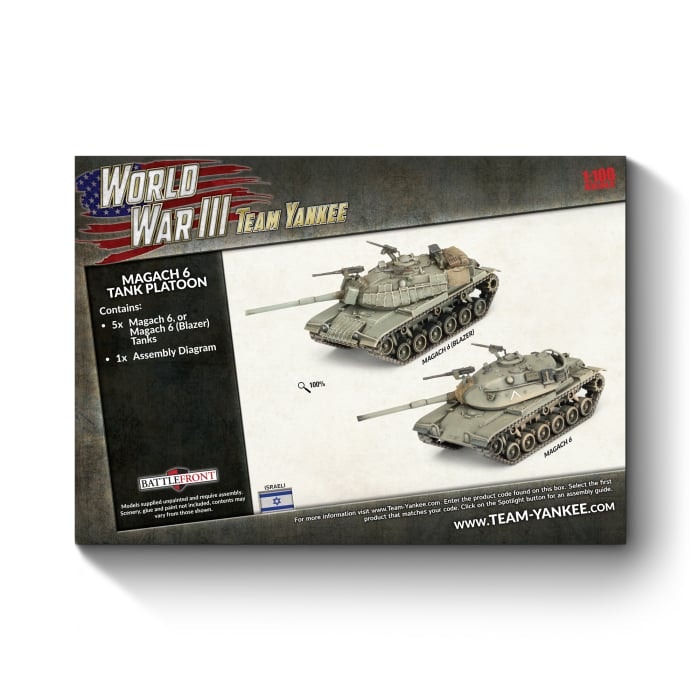 Magach 6 Tank Platoon