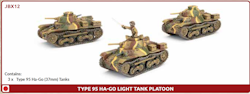 Type 95 Ha-Go Light Tank Platoon (x3)