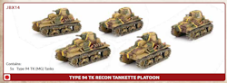 Type 94 TK Recon Tankette Platoon (x5)