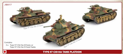 Type 97 Chi-Ha Tank Platoon (x3)