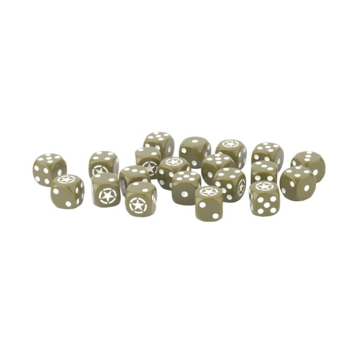 American Late War Dice Set