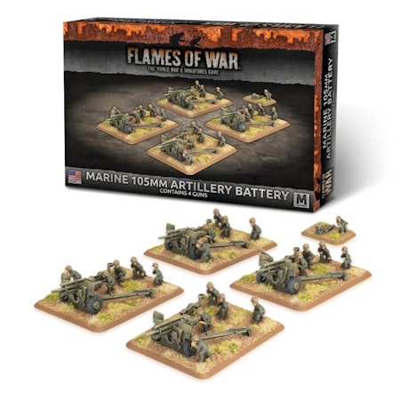 Marine 105mm Artillery Battery