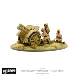 Italian Bersaglieri 100/17 Modello 14 medium artillery